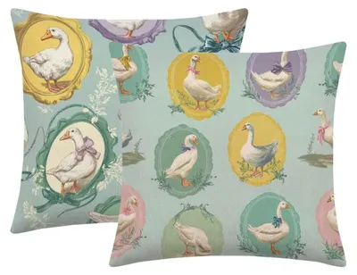 Obrázok produktu pre Sada dvoch obliečok na vankúše, 75 x 75 cm, z velúru
