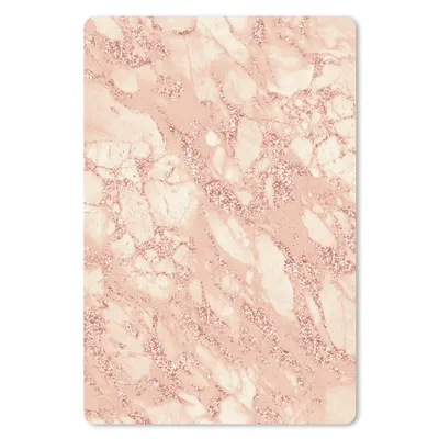 Produktbild von MuchoWow® Mauspad Mousepad Marmor - Adern - Rosa 18x27 cm - Mousepads - Maus Mat - Pad - Mausunterlage