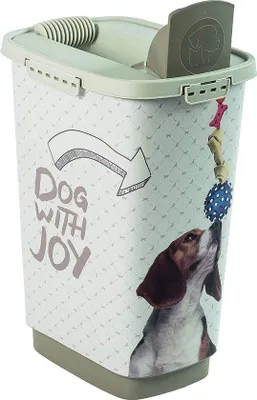 Produktbild von Hundehund und Katzenfutterbehalter - Futterbehälter - für Hund und Katze - Lagerbehälter