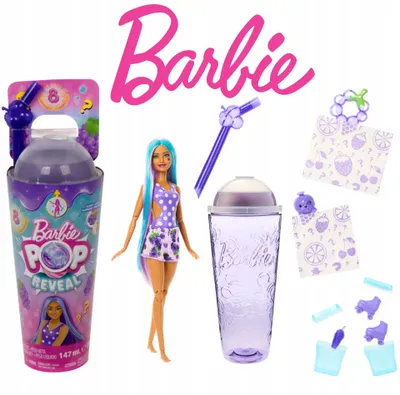 Produktbild von Barbie Pop Reveal Puppe Traubenlimonade Überraschungsspielzeug