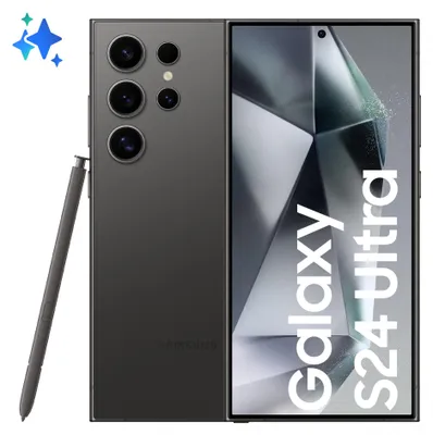 Produktbild von Galaxy S24 Ultra 256GB 5G Titanium Black - DACH Smartphone