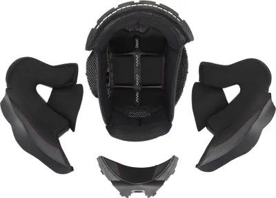 Image de Casque intérieur noir ACERBIS pour casque RIDER taille S
