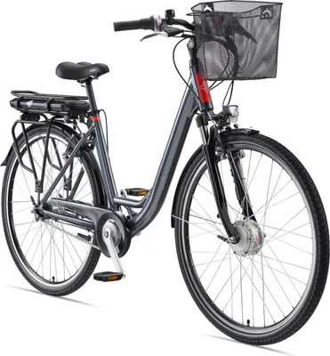 Produktbild von Telefunken City E-Bike für Damen und Herren | Elektrofahrrad 28 Zoll | 7-Gang Nabenschaltung | Frontmotor 250 W | 468 Wh Li-Ion Akku | EBike Pedelec