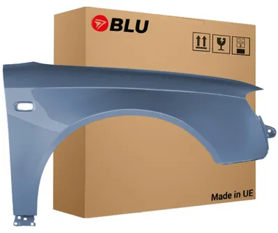Obrázek produktu pro BLU Blatník náhrada pro Audi A4 B7 LX5X Pravý Modrý SpharenBlau | 2004-2008 | Přední | Lakovaný | Připravený k montáži, Obrázek vytvořený pomocí AI