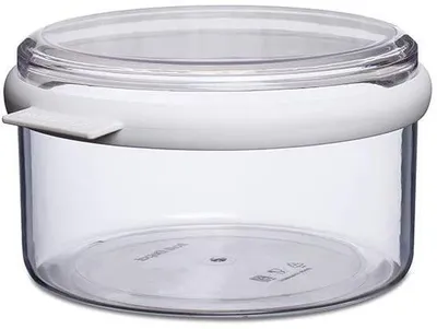 Immagine prodotto di Mepal, set da 6 contenitori per alimenti Stora rotondi da 1,5 l - bianco 106712030600