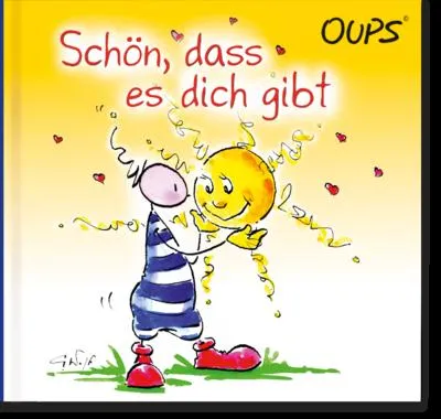 Produktbild von Oups Minibuch. Schön, dass es dich gibt
