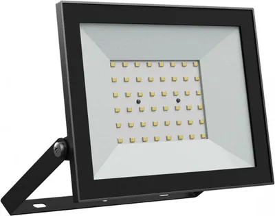 Produktbild von Spectrum LED Fluter Noctis Lux 4 Schwarz IP65 50W 4300lm warmweiß 3000K 100°