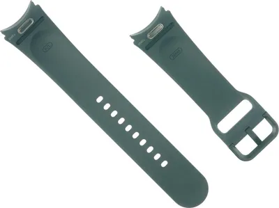 Produktbild von Original Samsung Silikon Sport Band Galaxy Watch 4/5/6 und 5 Pro M/L Grau