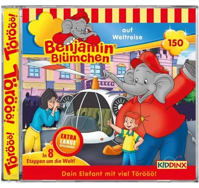 Produktbild von Benjamin Blümchen 150 - Auf Weltreise