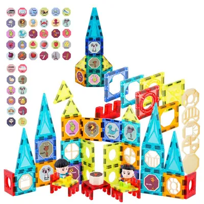 Obrázek produktu pro Ricokids RK-768 Magnetická stavebnice Tower, 98 dílů