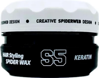 Produktbild von NISHMAN S5 Hair Styling Spider Wax - Weiß 150 ml XL