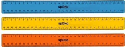 Obrázok produktu pre Spoko pravítko 30 cm - mix farieb