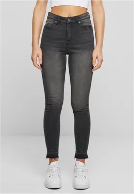 Productafbeelding van Heren skinny jeans van Urban Classics, zwarte wassing - maat 30