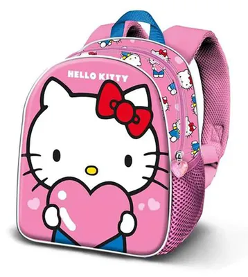 Obrázek produktu pro Karactermania Hello Kitty 3D Elite Heart 7,5 l 30 x 25 x 10 cm batoh    jedna velikost
