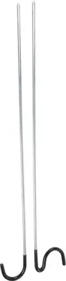 Obrázok produktu pre Ragot Over Under Rod Holder Rod Pod Silver Silver Jedna veľkosť