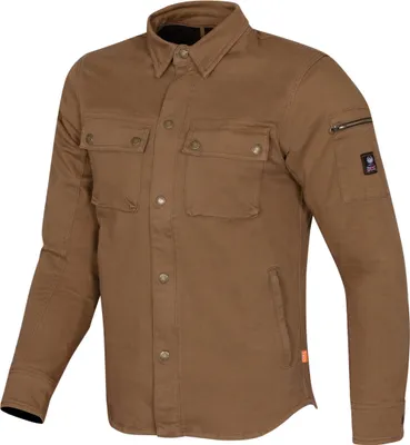 Produktbild von Merlin Brody D3O einlagiges Motorrad Hemd, hellbraun, L