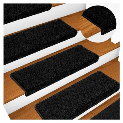 Produktbild von Stufenmatten 10 Stück 65x21x4cm schwarz