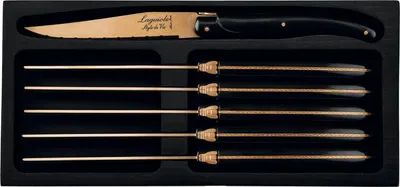 Image de MONTARGO Laguiole Prestige Line couteau à steak cuivre stonewash 6 pcs.