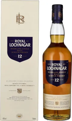 Image de Royal Lochnagar 12 Years Old Highland Single Malt 40% Vol. 0,7l en boîte cadeau