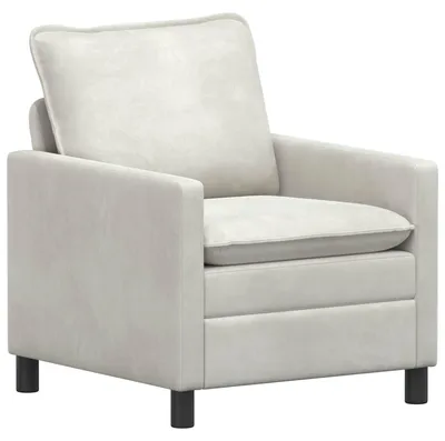 Produktbild von vidaXL Sofa Creme 76 x 81 x 87,5 cm Samt