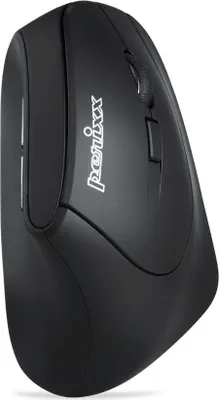 Obrázek produktu pro Perixx PERIMICE-804 Ergonomic mouse Bluetooth® Optical Black 6 Buttons 1600 dpi Ergonomic
