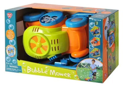 Zdjęcie produktu dla PlayGo kosiarka dla dzieci z bąbelkami zabawka narzędzie ogrodowe bąbelki powietrze trawnik