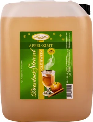 Produktbild von Dresdner Striezel Glühwein - Apfel-Zimt 10l Kanister