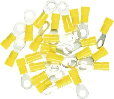 Produktbild von Haupa BLV260288 Ringkabelschuh isoliert M6 2,5-6 mm² gelb 25 Stück