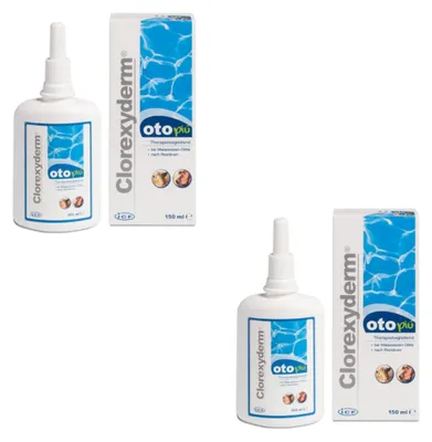 Ohrreiniger für Hunde & Katzen, 2 x 150 ml, sauer