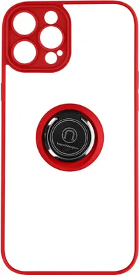 Produktbild von Avizar, Schutzhülle mit Ring-Halterung für Apple iPhone 14 Pro Max, Rot