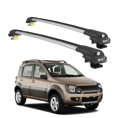 Immagine prodotto di TURTLE Portapacchi AIR-1 FIAT PANDA 169 2003 - 2011 Barre rialzate , Argento