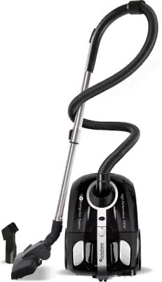 Produktbild von TurboTronic cyklónový vysavač CV09 - výkonný podlahový vysavač Sací výkon 18 kPa 700 W s 2x sáčkem Malý suchý vysavač na parkety Vysavač na vysávání zvířecích chlupů a psích chlupů na podlahy