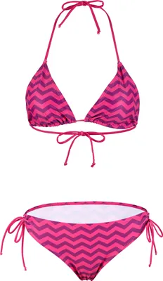Produktbild von BECO the world of aquasports Bikini Zigzag mit angesagtem Zickzack-Muster lila-pink 36