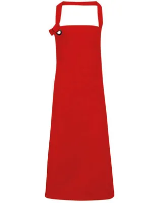 Produktbild von Premier Workwear PR130 | Schürze Calibre Heavy Baumwolle Canvas Bib Apron - Farbe: Red - Größe: One Size
