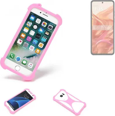 Produktbild von K-S-Trade Handy Hülle kompatibel mit Motorola Razr 50 Schutz Hülle Bumper Silikon Schutz Hülle Cover Case Silikoncase Silikonbumper TPU Softcase