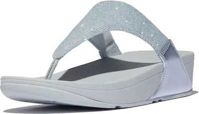 Produktbild von FITFLOP FitFlop Lulu Shimmerlux Toe-Post Sandals BLAU 40
