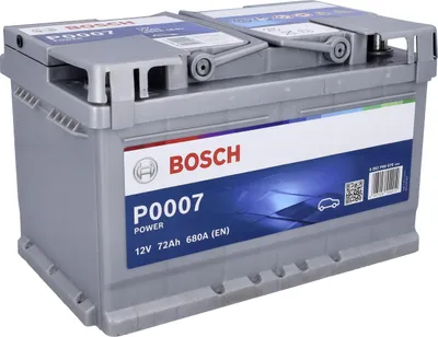 Produktbild von Bosch Starterbatterie SLI 72Ah 680A PowerLine