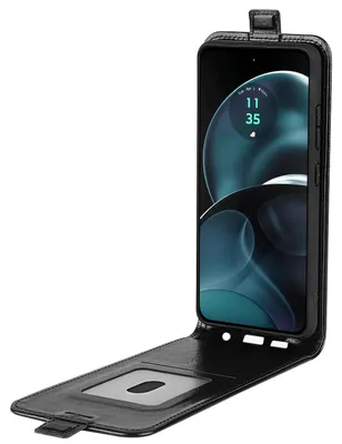 Image de Étui de protection noir pour Motorola Moto G14 Flip