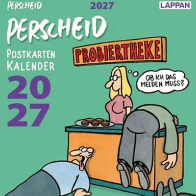 Produktbild von Perscheid Postkartenkalender 2027
