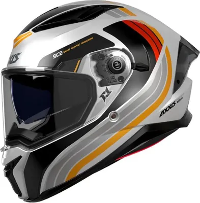 Image de Casque intégral Axxis Panther Sv Tribute Argent M Argent M
