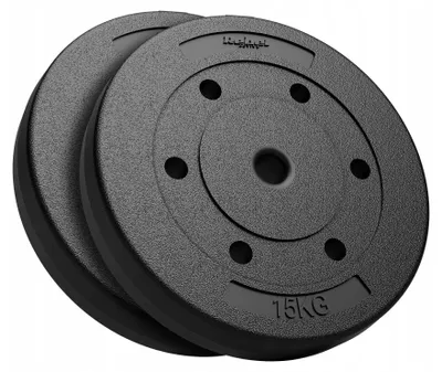 Immagine prodotto di Set bitume Rebel 2x15kg, foro 51mm, olimpico