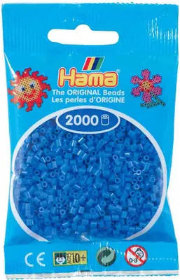 Produktbild von HAMA 501-09 Mini Perlen im Beutel - Hellblau