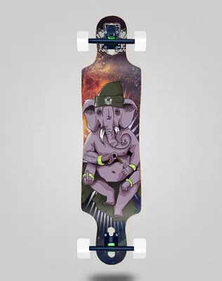Productafbeelding van Compleet Skateboard Longboard 40 x 9