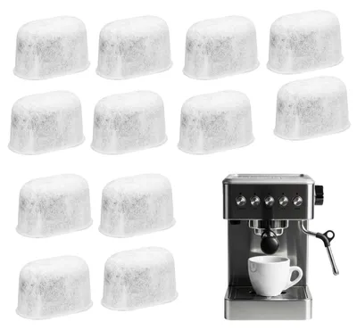 12 Wasserfilterpatronen, Aktivkohlefilter für Kaffeemaschinen