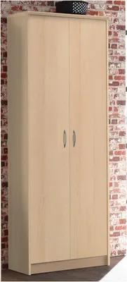 Produktbild von Schrank Beistellschrank Seitenschrank Standschrank Mehrzweckschrank "Olli II" Buche