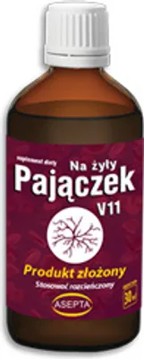 Produktbild von ASEPTA Spider V11 - Tropfen für Venen 30 ml