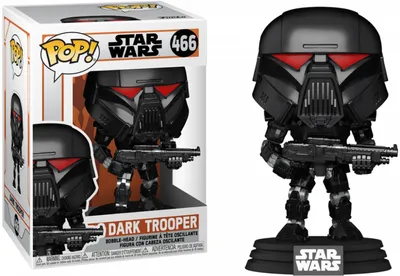 Obrázek produktu pro Funko POP! Mandalorian Dark Trooper Battle 466