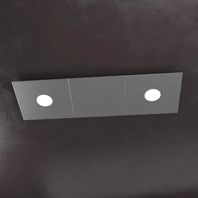 Image de Applique moderne 3 modules Eccentric Metal Anthracite Grey 2 Lights Gx53