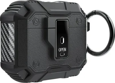 Produktbild von Beline Airpods Click Cover Air Pods 4Schwarz/Schwarz