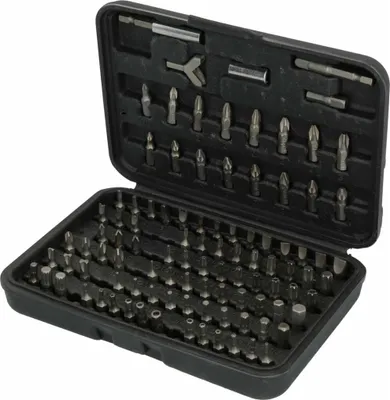 Immagine prodotto di BRILLIANT TOOLS Set di punte per cacciavite da 100 pezzi in acciaio da 5/16"